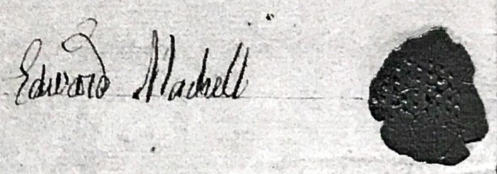 Edward's signature